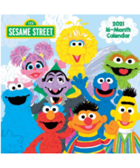 Sesame Street 2021 10&quot;x10&quot; 16-Month Wall Calendar - $9.89