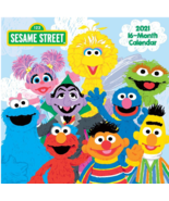 Sesame Street 2021 10&quot;x10&quot; 16-Month Wall Calendar - £7.88 GBP