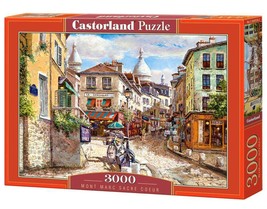 3000 Piece Jigsaw Puzzle, Montmartre Sacre Coeur, Puzzle of France, Paris, - $1,225.79 MXN