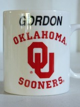 Vintage Oklahoma Sooners Coffee Mug GORDON EMI Creations Made in USA  - $18.32