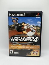 PS2 Tony Hawk&#39;s Pro Skater 4 With Manual - Fast Free Shipping - £12.40 GBP