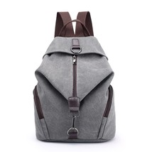 Women Canvas Backpack Preppy Style School Lady Girl Student School Laptop Bag To - £28.85 GBP