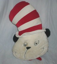 17&quot; Vintage Dr Seuss Cat In The Hat Pillow Universal St Stuffed Animal Plush Toy - £21.67 GBP