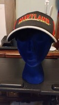 Under Armour Hat Cap Maryland Terr API Ns Terps Logo Osfa Multicolor Strapback - £10.83 GBP