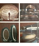 1949 Night Photographs Of Traveling Carnival Magazine Page Woman&#39;s Day D... - $19.99