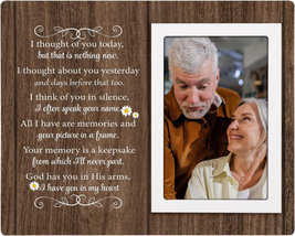 Memorial Gifts Picture Frame - Memory of Mother, Father, Grandma, Grandp... - £21.47 GBP