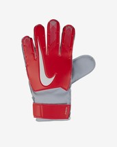 New Nike GK MATCH Adult Unisex Goalkeeper Goalie Gloves Red Sz 10 - $19.62