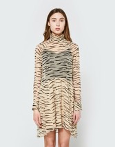 Ganni Kleid mit Zebradruck, L - £75.35 GBP