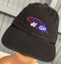 Kyle Petty #44 GP Black Racing Strapback Baseball Cap Hat - £9.43 GBP