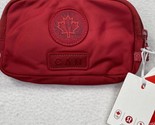 LULULEMON TEAM CANADA FUTURE LEGACY MINI BELT BAG~DARK SPORT RED~NWT - $59.35