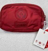 Lululemon Team Canada Future Legacy Mini Belt Bag~Dark Sport Red~Nwt - £46.56 GBP