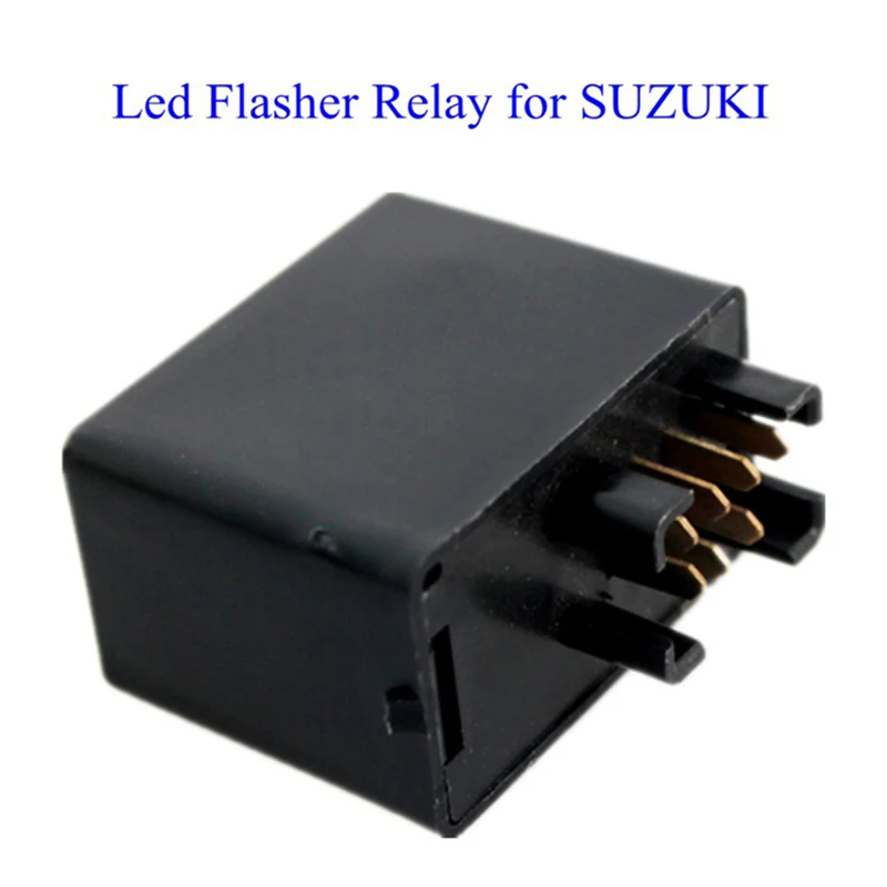 12V 7 Pin LED Flasher Relay for Suzuki Motorcycles - Solve Turn Signal Issues - £15.48 GBP