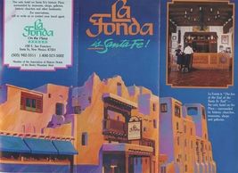 La Fonda is Santa Fe Brochure On the Plaza New Mexico - $11.88