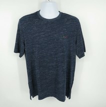 Greg Norman Mens Navy Blue Luxury Cotton T-Shirt Size Medium - £11.57 GBP
