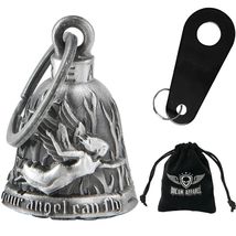 Never Ride Faster than your Angel Can Fly Motorcycle Bell - $11.99