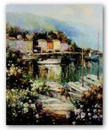 Marina Del Sol by Peter Bell 24"x30" Art Print Poster - $27.13