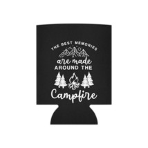 Campfire Memories Can Cooler - Personalized Insulated Drink Sleeve for Adventure - £9.88 GBP