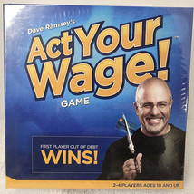 Dave Ramsey&#39;s ACT YOUR WAGE! Financial &quot;First Out Of Debt&quot; Game - NEW SE... - $727.47 MXN
