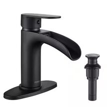 Forious Single Hole Handle Bathroom Sink Faucet Metal Pop-Up Drain-No Ac... - $38.42