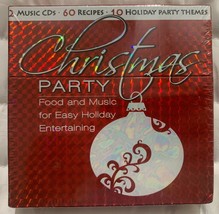 Christmas Party CD, 2 Discs, Twin Sisters Music + Recipies + Party Themes Sealed - £10.95 GBP