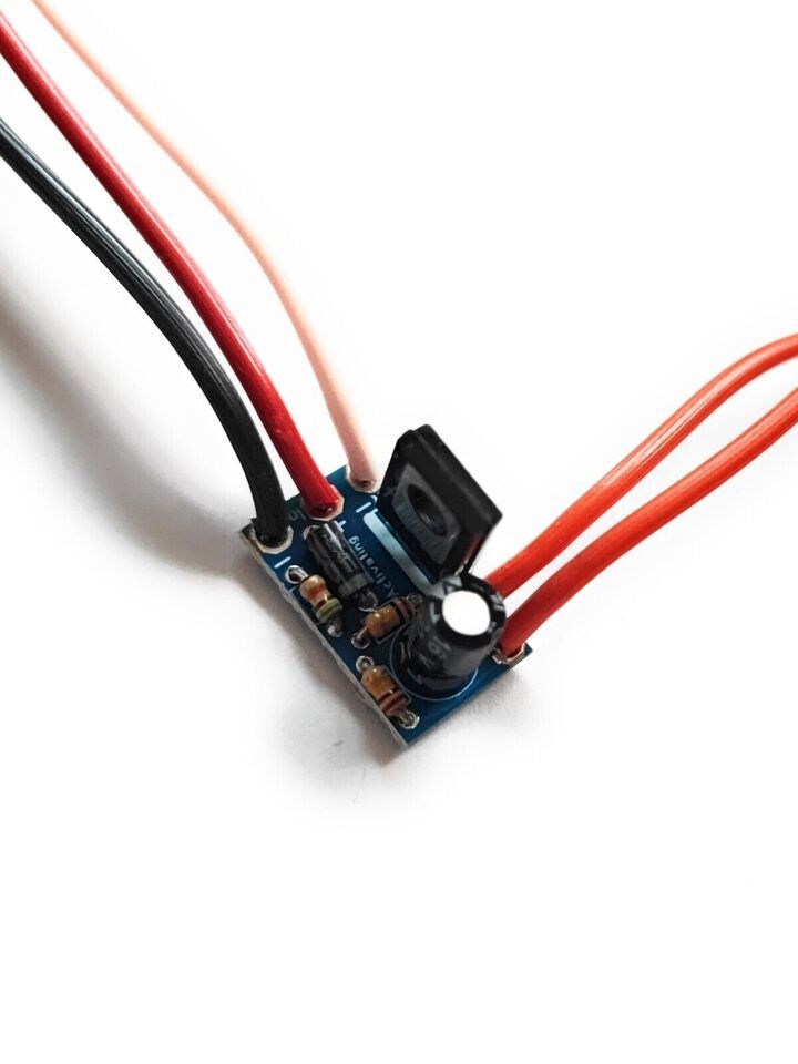 Mini car LED dimming Fade ON- 7s Fade OFF- 14s module 12V 1A 12W closed ... - $9.13