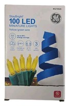 GE StayBright 100 Yellow Mini LED Lights Green Wire Indoor/Outdoor - £9.93 GBP