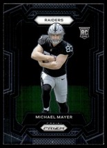 2023 Panini Prizm Michael Mayer Rookie Las Vegas Raiders #361 - $1.42