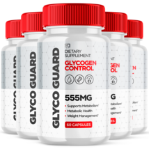 (5 Pack) Glyco Guard Blood Sugar, GlycoGuard Glycogen Supplement (300 Capsules) - £95.91 GBP