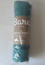 Bare Home Premium Microfiber Fitted Sheet Queen, Emerald Green - $22.76