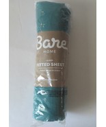 Bare Home Premium Microfiber Fitted Sheet Queen, Emerald Green - $31.21 CAD