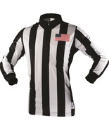 Cliff Keen | SK072Q | 2 1/4&quot; Stripe Football Referee Long Sleeve Shirt |... - £55.03 GBP