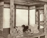 Japan Scene Morning Call Boston Missionary Exposition 1911 DB Postcard UNP - £3.10 GBP