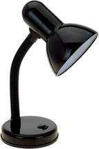 Simple Designs LD1003-BLK Basic Metal Desk Lamp with Flexible Hose Neck for Offi - £39.56 GBP