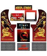 ARCADE1UP,ARCADE 1UP Mortal Kombat Dragon Graphics Arcade Design Vinyl s... - $28.00+