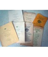 Vintage Group Of Amosis Court Programs Ladies Oriental Shrine 1940s-50s - $6.83 CAD