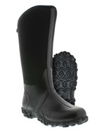 Itasca 684020 Men&#39;s Sloped Neoprene Tall Rubber Boots, Size 11, Black - $140.17 CAD