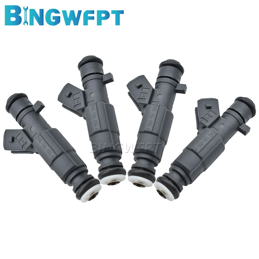 4X 100% Wor Fuel Injector 0280156264  0280 156 264 For Tiggo A5, T11 inj... - $155.05
