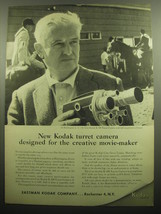 1957 Kodak Cine-Kodak K-100 Turret Camera Advertisement - Creative Movie Maker - £14.48 GBP