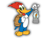 Cartoon Woody Woodpecker Bulb Sticker Vinyl Decal Waterproof Laptop Car ... - $4.50+