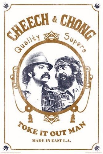 Cheech and &amp; Chong poster marine Tommy Toke it from men 61 cm by 91.4 cm... - $6.26