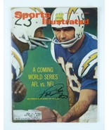 Paul Lowe Signed 1963 Sports Illustrated Magazine Los Angeles San Diego ... - $49.49