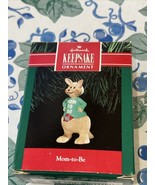 HALLMARK KEEPSAKE ORNAMENT ~ MOM TO BE ~ KANGAROO ~ 1991 *NRFB - $5.65 CAD