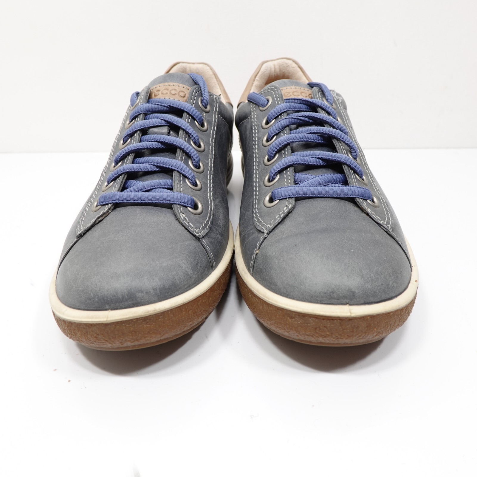 Ecco Women's Chase II Blue Leather Lace Up Casual Shoes Size EU 37 US 6.5 Item image 2