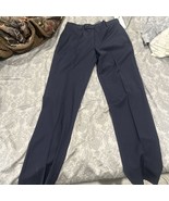 Calvin Klein Men&#39;s Slim Fit Suit Pants Navy Blue Size 30x32 - £49.36 GBP