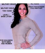 NEW Military Gen III ECWCS L1 Thermal Silk Weight Top Shirt Tan Sand ALL... - $35.55 CAD