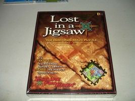 Lost in a Jigsaw Diagonal Maze Puzzle Escape From Eden 1997, 515 pcs, Br... - £14.00 GBP
