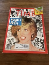 Vintage Diana Royalty vs. The Press Time Magazine February 28, 1983 - £8.19 GBP