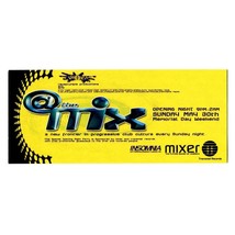 Rave Olympia &amp; Amir The Mix 1999 Flyer Vintage 90s Opium Den LA Electron... - $29.70