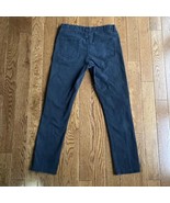 HM Slim Fit Jeans Womens 31 Straight Leg Black Stretch Denim Pant 32x30 ... - £8.89 GBP