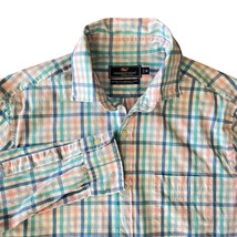 Vineyard Vines Shirt Men Size MEDIUM Classic Fit Murray PLAID Performanc... - $202.71 MXN